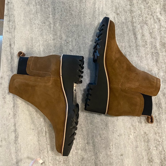 Dolce Vita Huey Boot Size 11 Cognac Suede - Picture 5 of 12